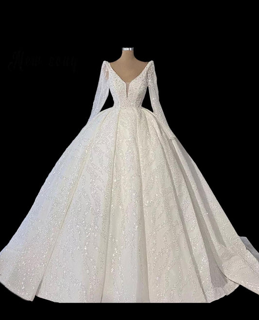 Ball gown bridal wedding dress - Mura Boutique