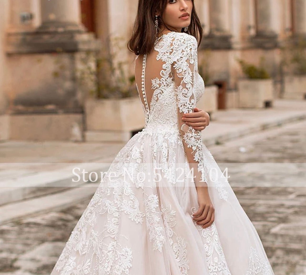 Bridal wedding gown dress - Mura Boutique