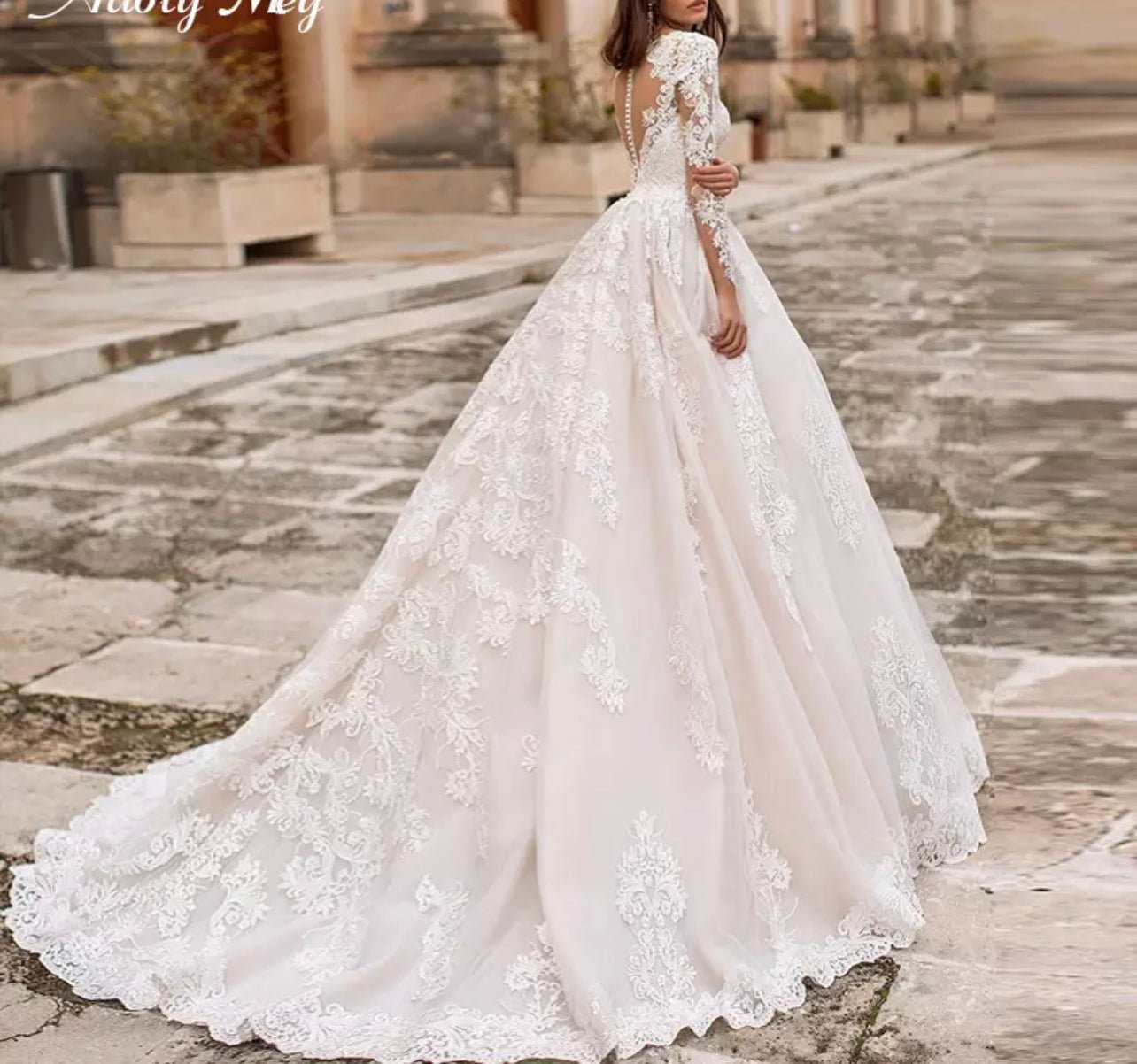 Bridal wedding gown dress - Mura Boutique