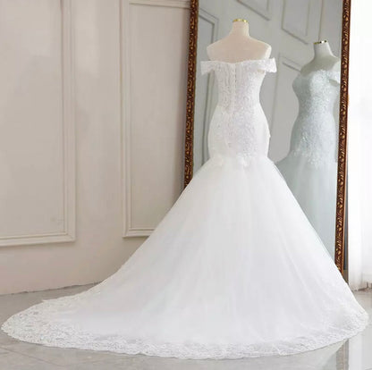 Elegant wedding gown dress - Mura Boutique