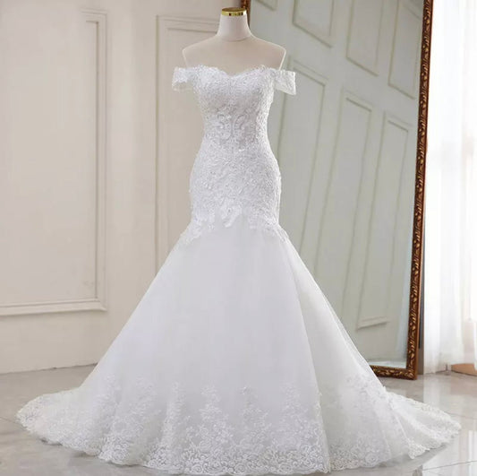 Elegant wedding gown dress - Mura Boutique