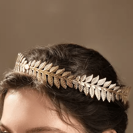 Leaf Wreath Wedding Crown - Mura Boutique