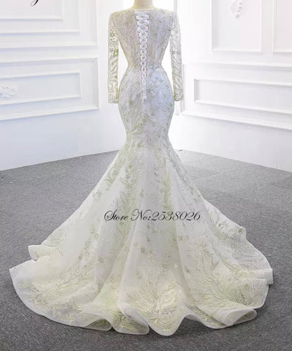 Luxury mermaid bridal wedding dress - Mura Boutique