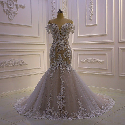 Mermaid bridal wedding dress - Mura Boutique