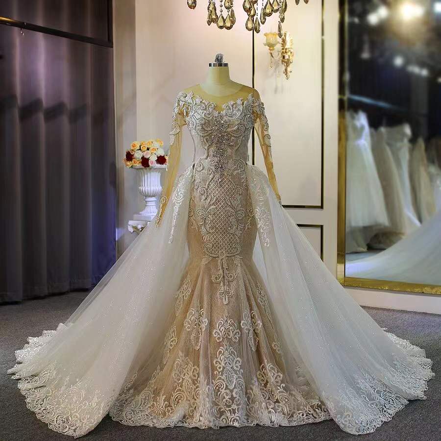 Mermaid bridal wedding dress - Mura Boutique