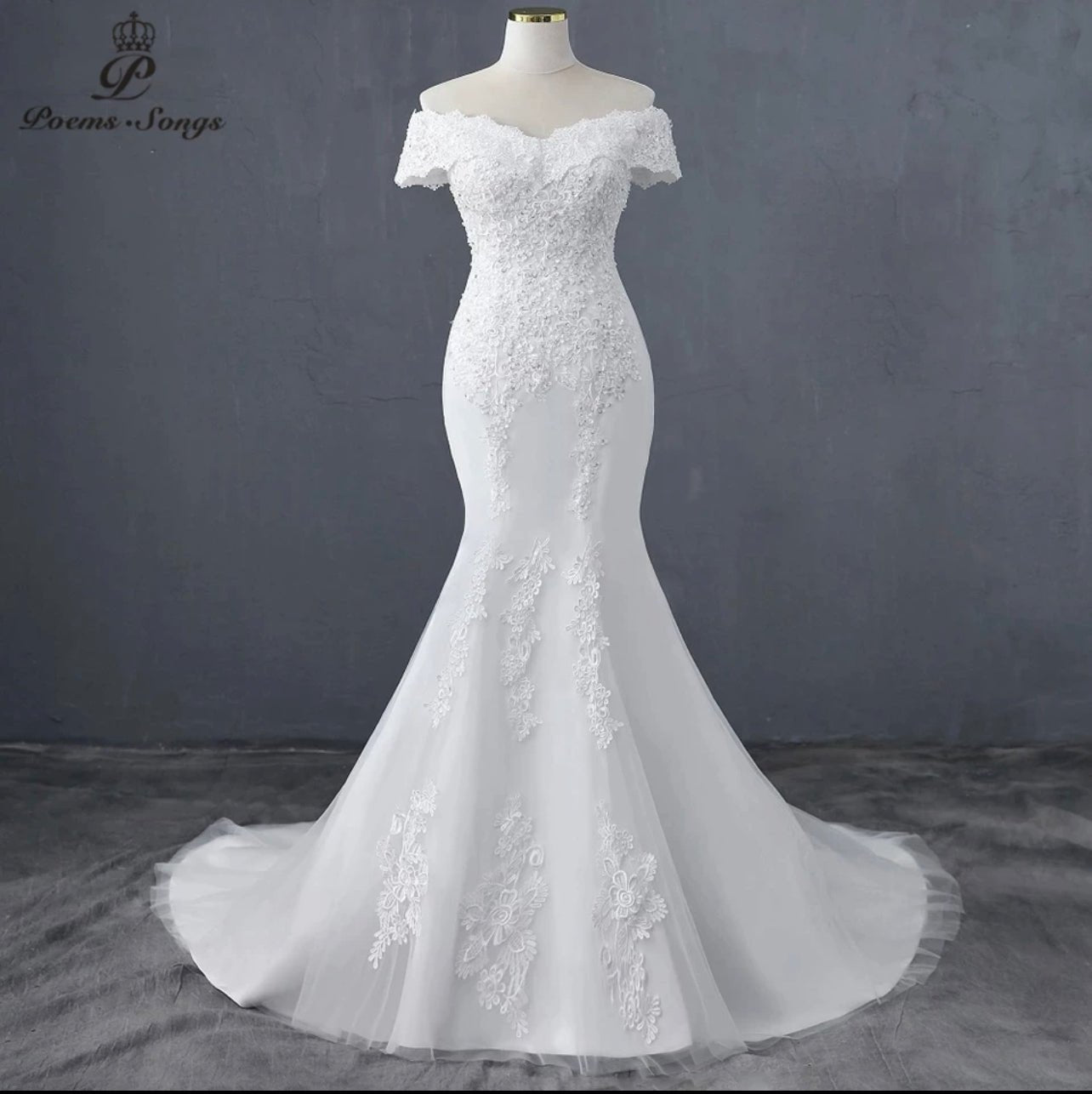 Mermaid wedding dress - Mura Boutique