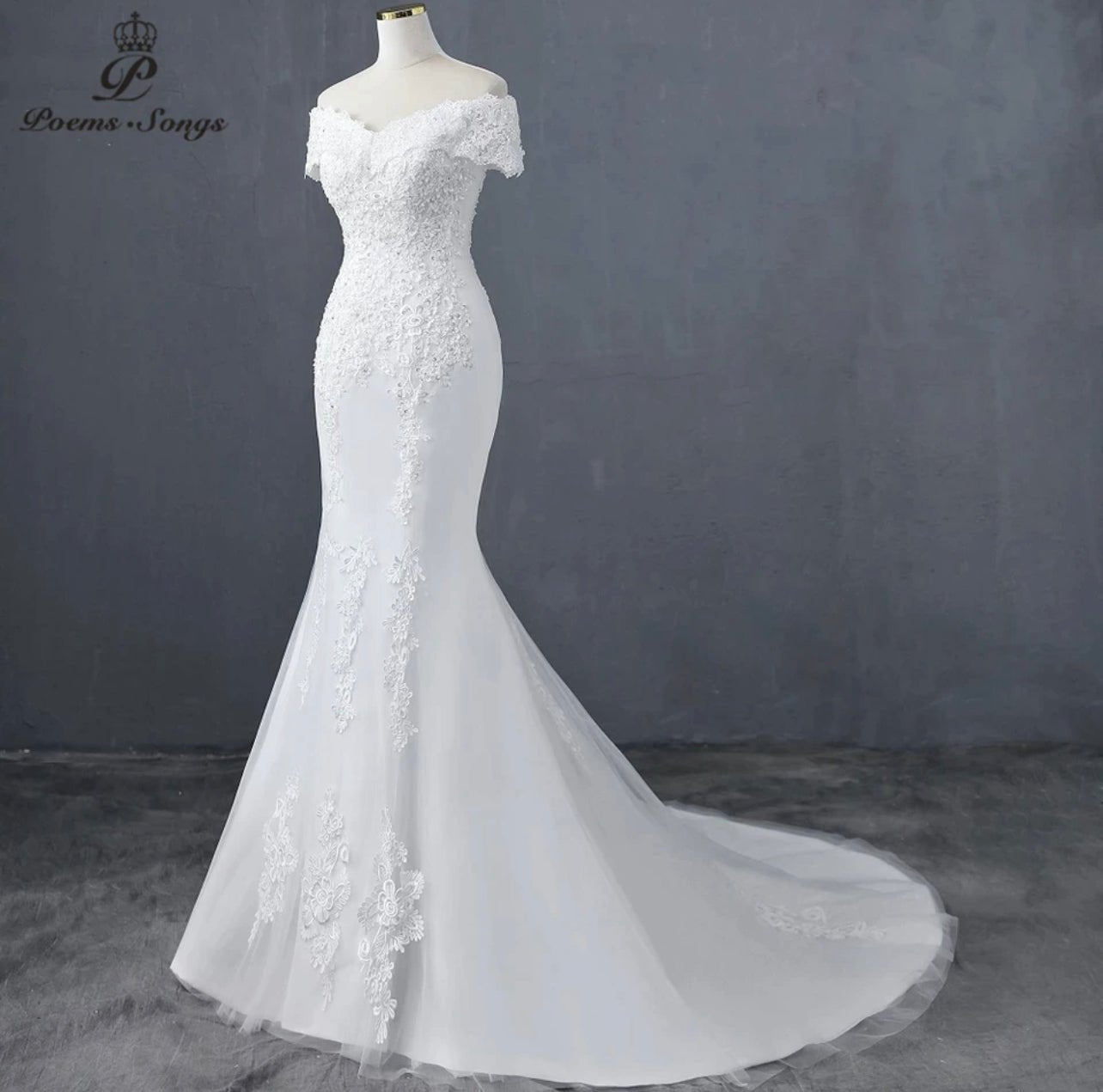 Mermaid wedding dress - Mura Boutique