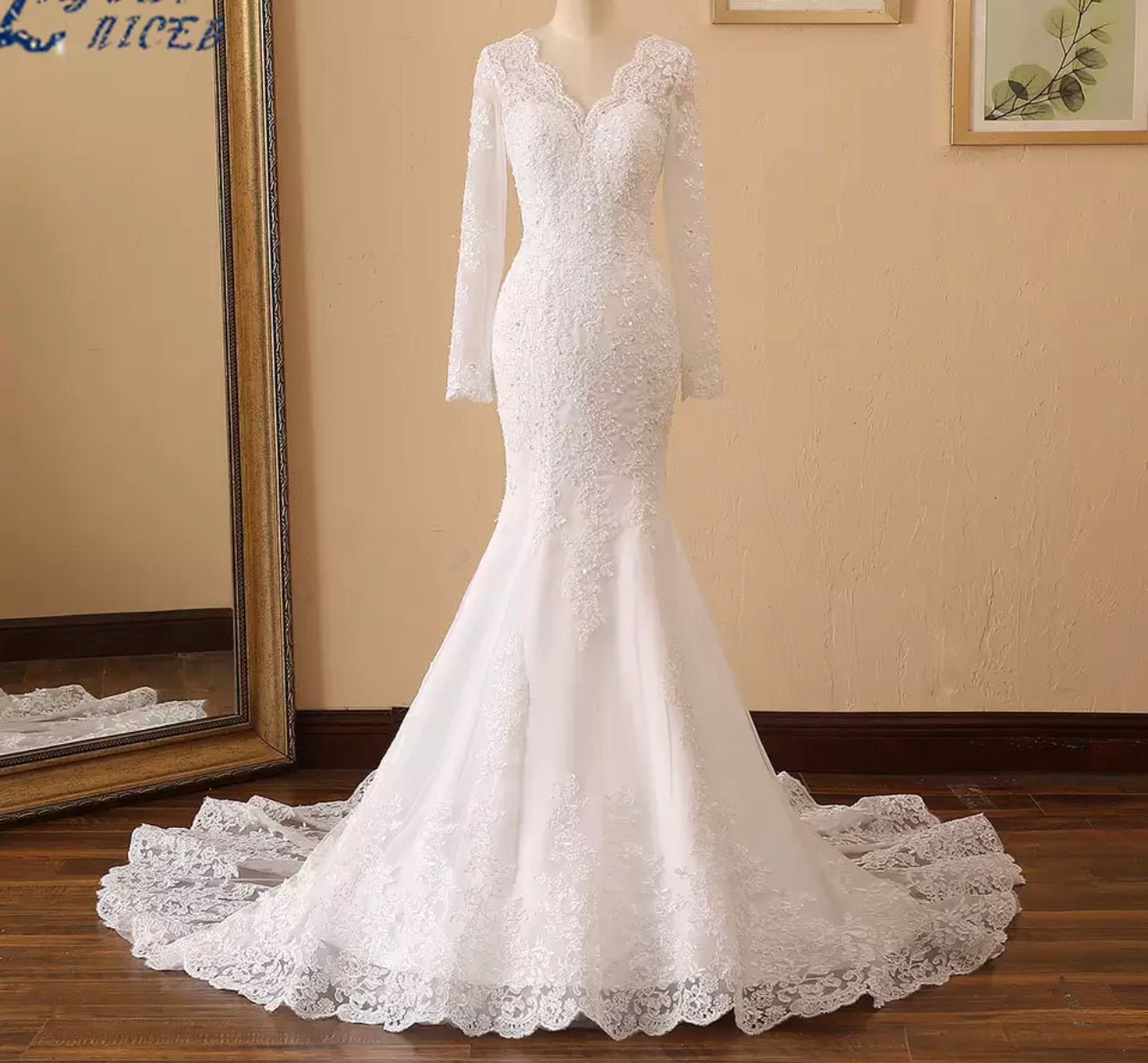 Mermaid wedding dress - Mura Boutique