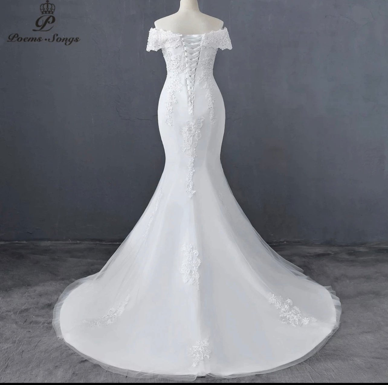 Mermaid wedding dress - Mura Boutique