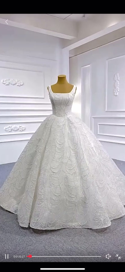 Ball gown bridal wedding dress