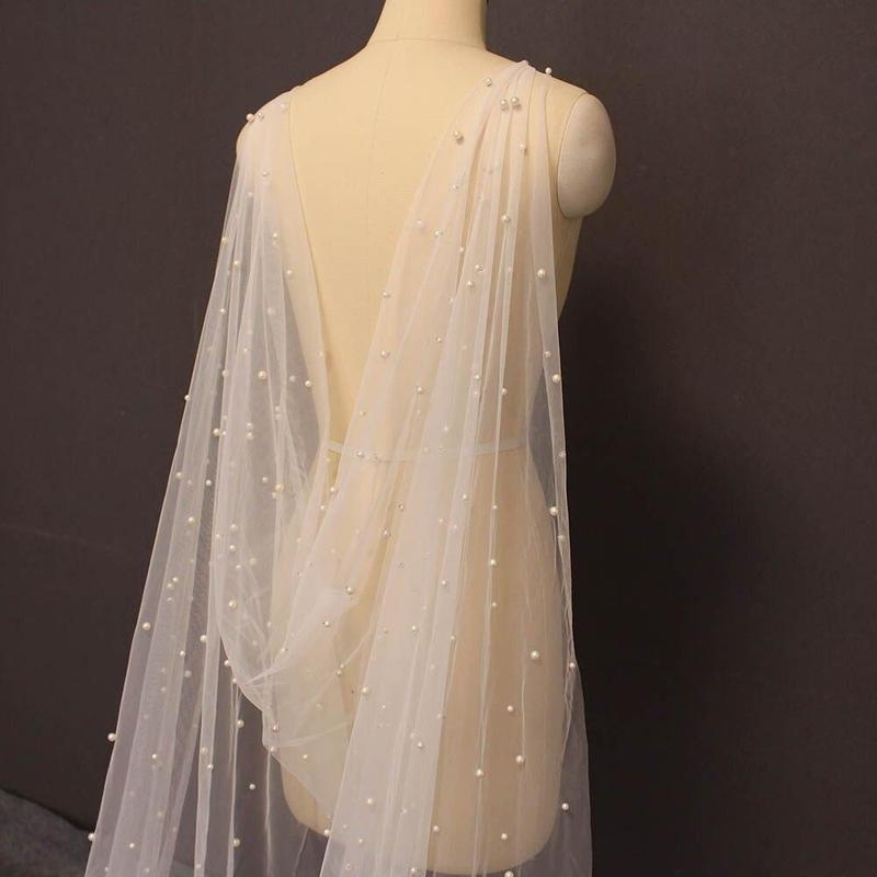 Mura Boutique Shop - Pearl Bridal Wraps